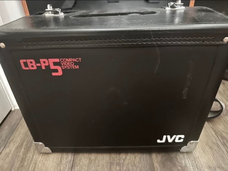 Vintage Telefunken VHS-C Video Camera System 1980s Powers On Full Kit JVC Case E14 London