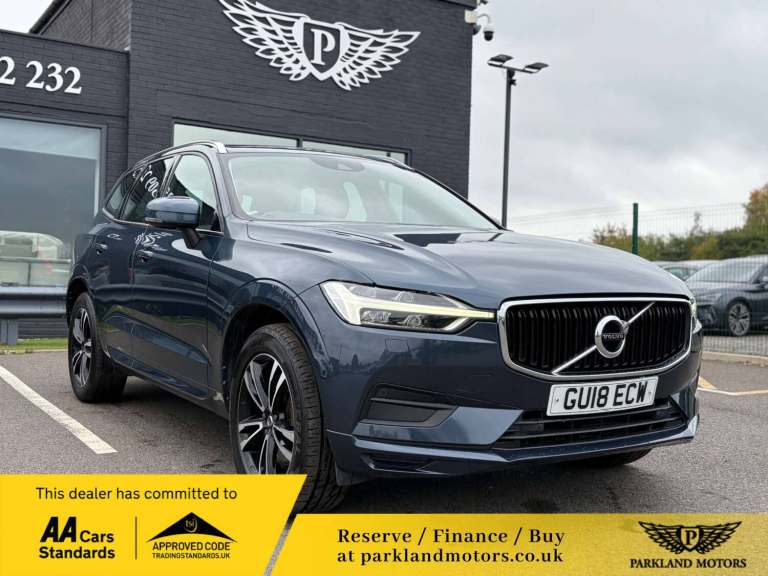 2018 Volvo XC60 2.0 XC60 Momentum D4 AWD Auto 4WD 5dr SUV Diesel Automatic