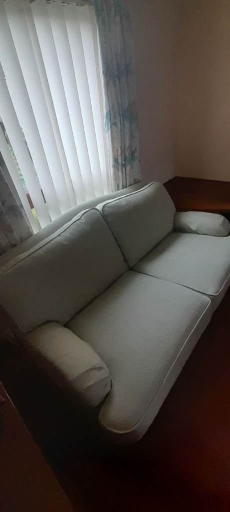 Light Green 3 Seater Sofa