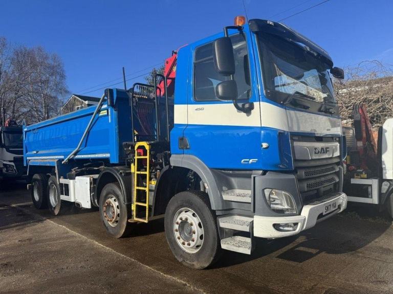 2021 DAF CF-450 8X4 GRAB TIPPER