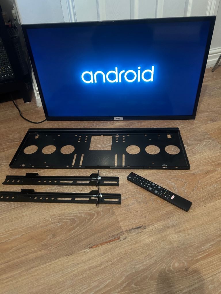 Television and wall bracket