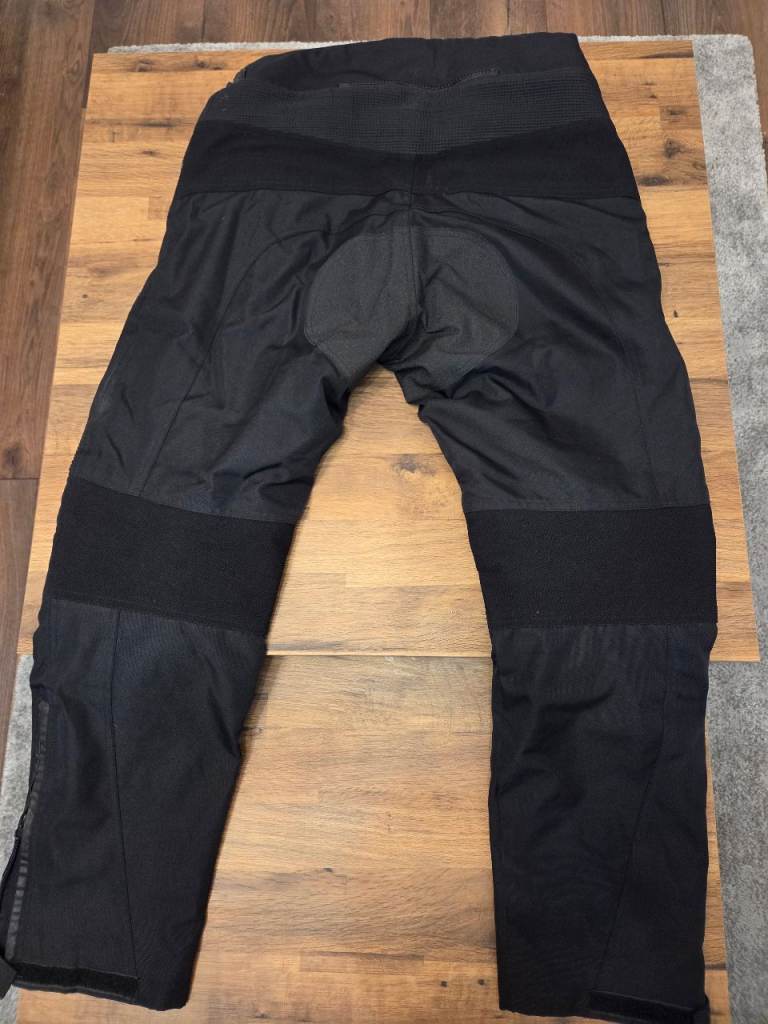 Mens Leather Motorcycle Trousers