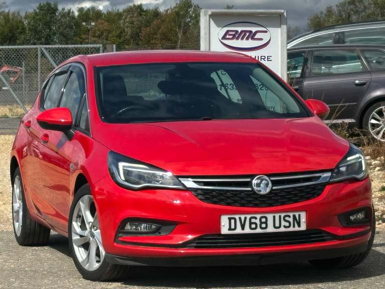 2018 Vauxhall Astra 1.6i Turbo SRi Nav Hatchback 5dr Petrol Manual Euro 6 (s/s) (200 ps) HATCHBAC...