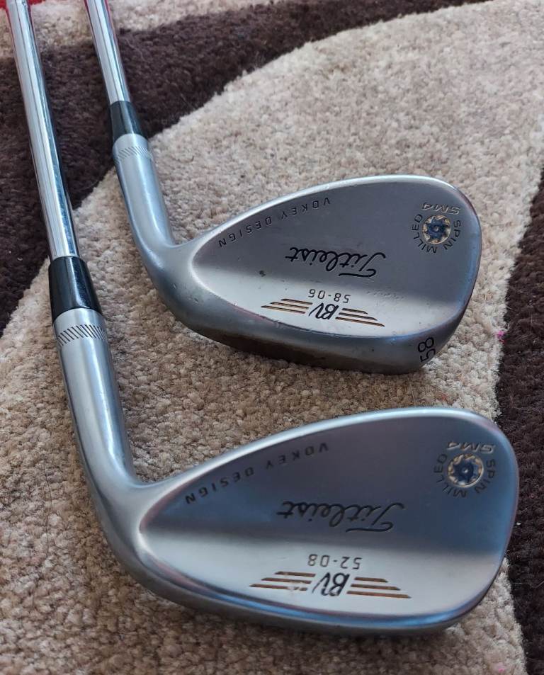Titleist vokey design wedges (52 and 58)