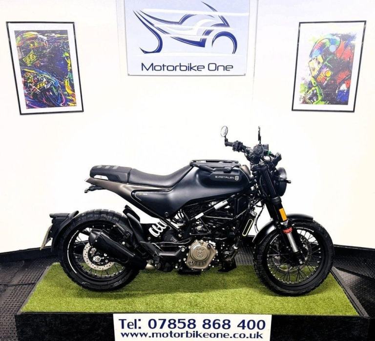 2023 23 HUSQVARNA SVARTPILEN 125 LEARNER LEGAL GREAT BIKE