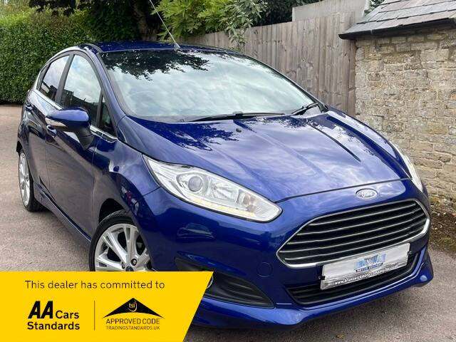 2015 65 Ford Fiesta TITANIUM X 125PS 5 Door Impact Blue