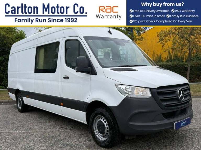 2022 Mercedes-Benz Sprinter 3.5t H2 Progressive Van PANEL VAN DIESEL Manual