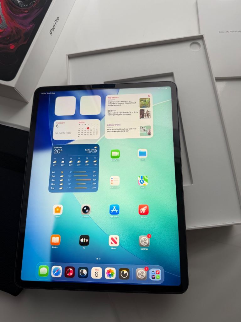 Apple iPad Pro 3rd Generation 12.9inch WiFi Gray 256GB