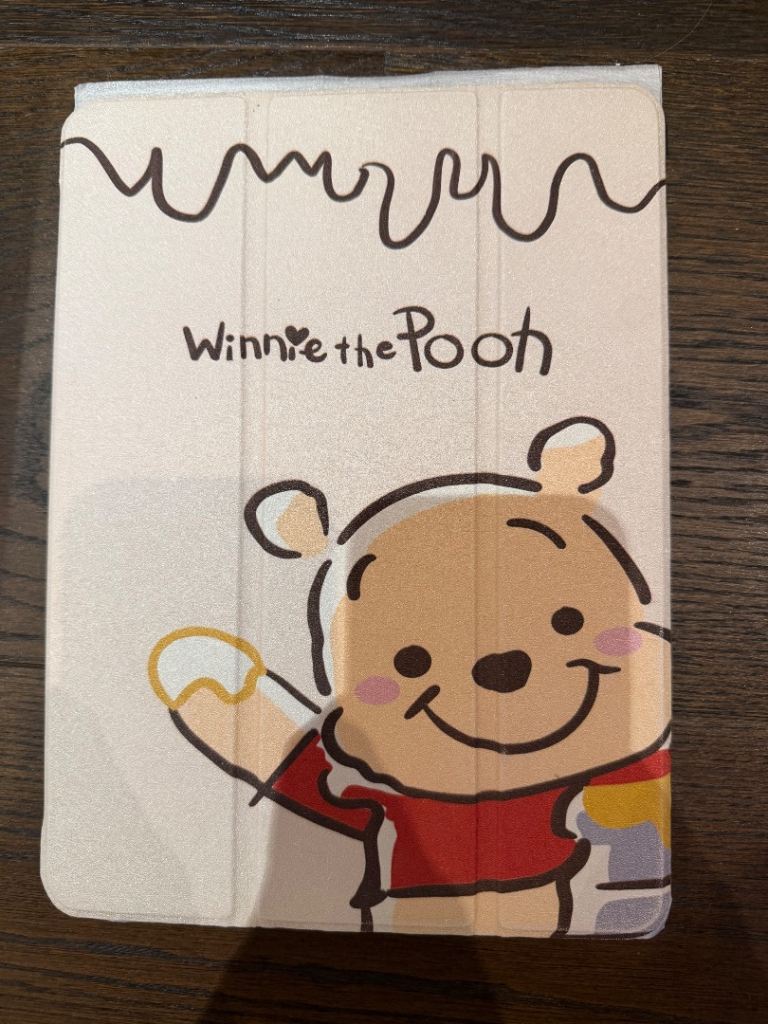 Winnie the Pooh iPad 9th Generation Case – Pink Folio Cover