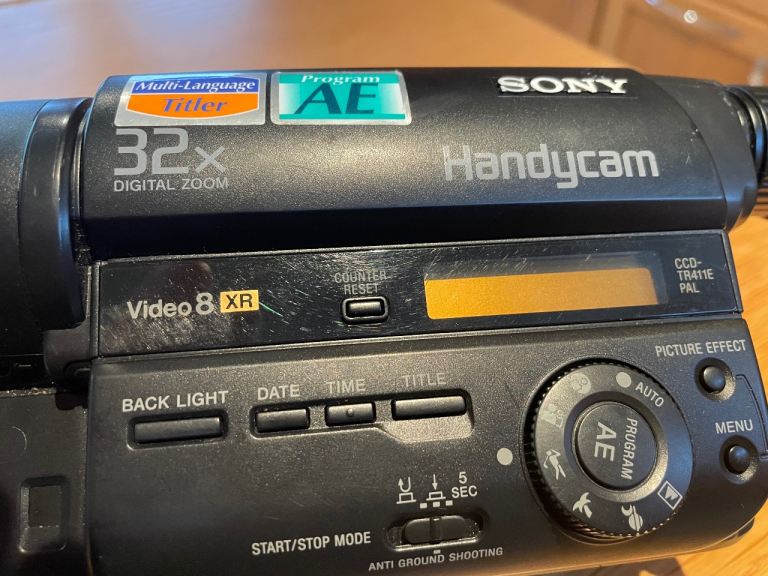 Sony handycam camcorder