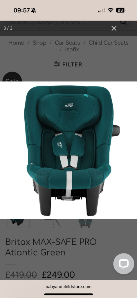 Britax max safe pro