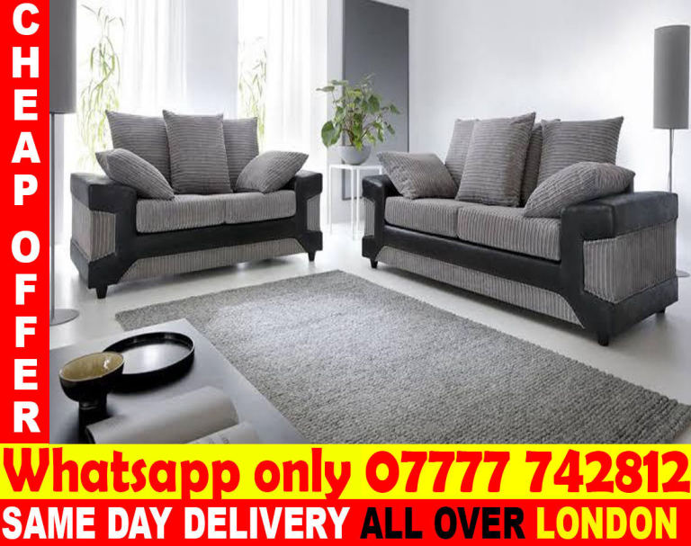 Corner Sofa – Modern & Comfortable two and three seater (mjhga)