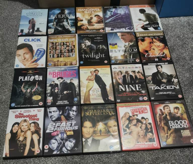 Drama Action Adventure Romance Comedy Mixed Dvds x 20 Joblot 4
