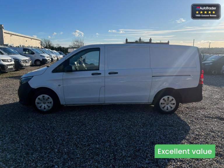 2020 Mercedes-Benz Vito LWB L2H1 Low Roof 110 EURO 6 NO VAT Panel Van Diesel Manual
