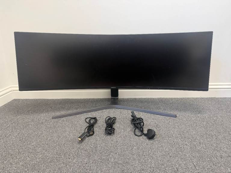 Samsung LC49HG90DMU C49HG90DMUXEN 49 inch Ultra Wide Curved Gaming QLED Monitor