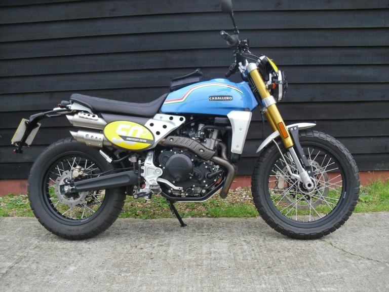 FANTIC 500 CABALLERO SCRAMBLER 50TH ANNIVERSARY EDITION 1630 MILES ONLY.