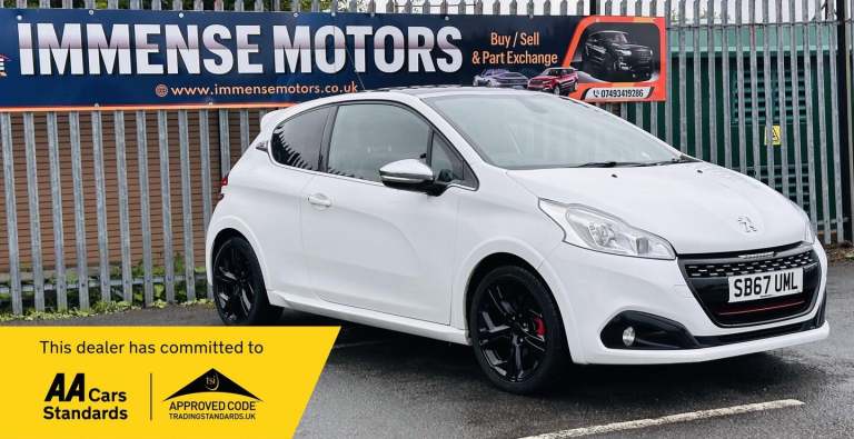  Peugeot 208 1.6 THP GTi Prestige Euro 6 (s/s) 3dr Petrol Manual