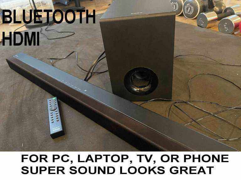 Sony HT-CT80 soundbar subwoofer for TV PC NEW Remote