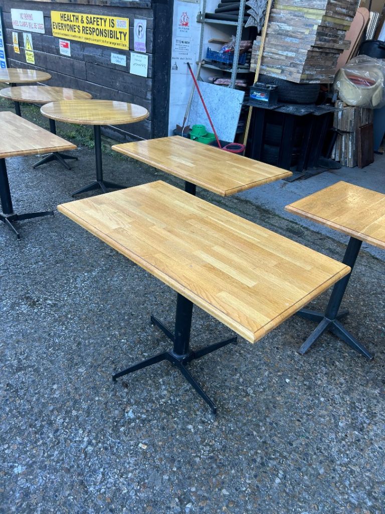 Tables chunky pub bar restaurant 