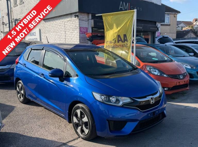 2016 Honda Fit 1.5 Automatic Hybrid Petrol Hatchback Blue 5dr Hatchback Automatic