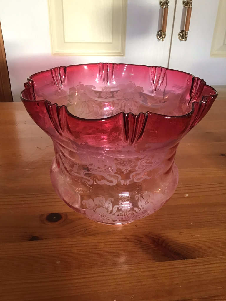 OIL LAMP  DUPLEX VICTORIAN