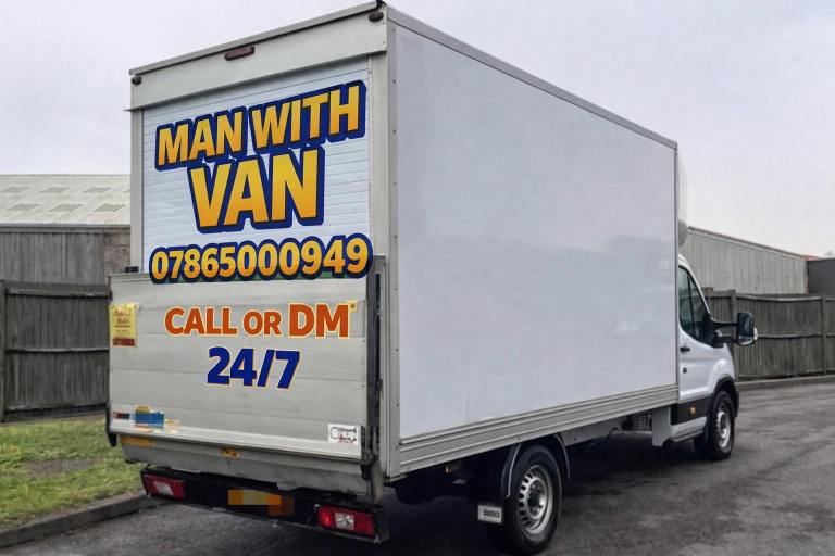 PROFESSIONAL SMALL VAN ANYTIME CHEAP LOCAL LUTON VAN WASTE CLEARANCE MAN AND VAN 24/7 NATIONWIDE