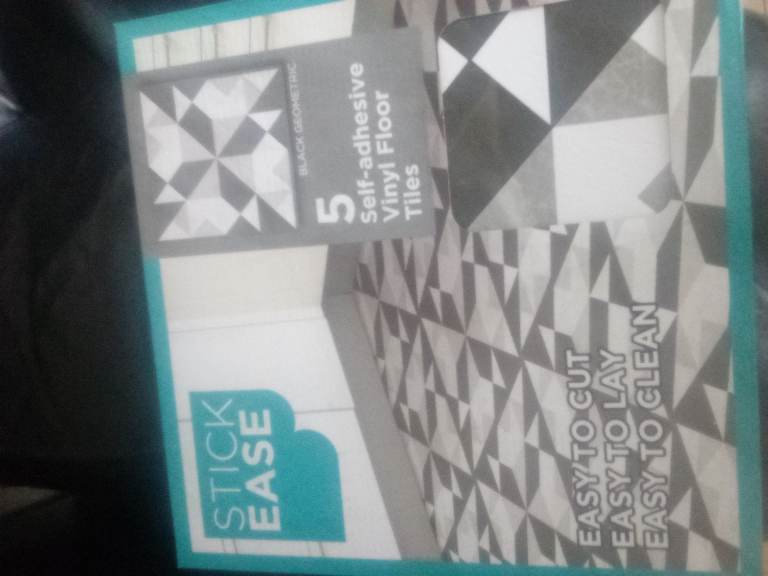 Stick ease self adhesive vinyl floor tiles 