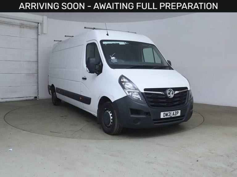 2021 Vauxhall Movano 3500 2.3CDTi BiTurbo LWB L3 H2 135PS Large Van Diesel Manual