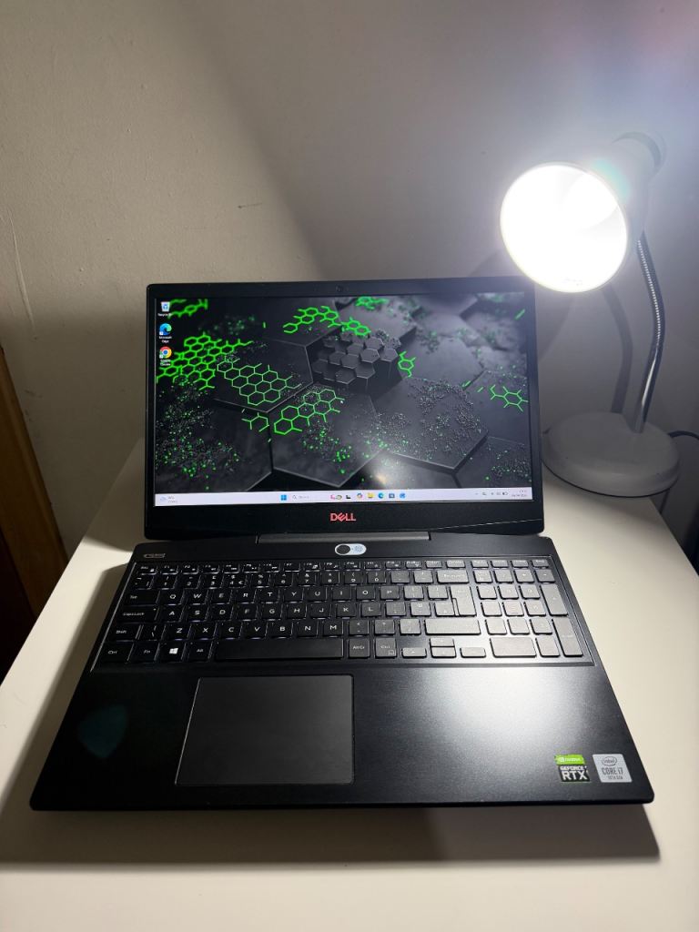 Dell G5 5500 Intel Core i7-10750H 32GB RAM 1TB NVMe RTX 2060 6GB 144Hz Win 11 Pro Gaming Laptop