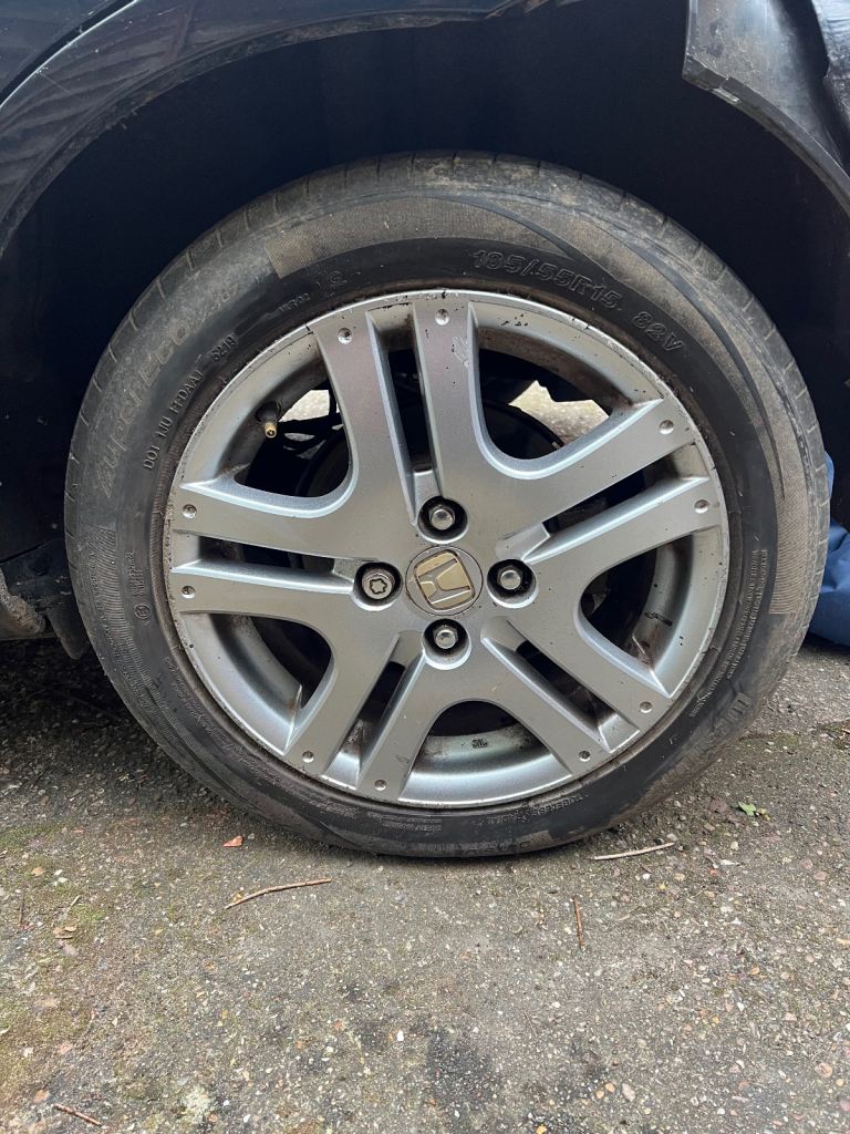 HONDA JAZZ MK2 2002-2008 SET OF 4 ALLOYS 15” SPORTS MODEL