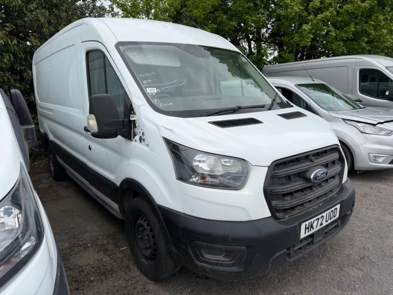 2022/72 FORD TRANSIT L3H2 130PS NON RUNNER SPARES OR REPAIRS PRICE PLUS VAT 
