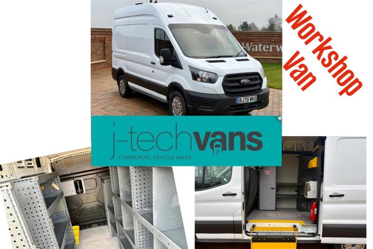 2020 Ford Transit 2.0 EcoBlue 130ps L2 H3 Leader Van ***Workshop / Utility Van*** PANEL VAN Diese...