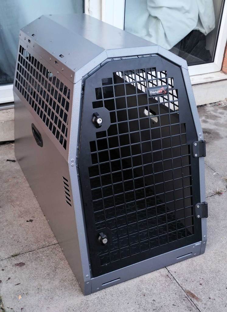 Trans K9 ( B37 ) Transport dog box ( Lockable & Crash Tested ) TransK9