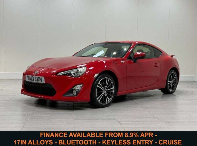 2013 Toyota GT86 2.0 Boxer D-4S Coupe 2dr Petrol Manual Euro 5 (200 ps) Coupe Petrol Manual
