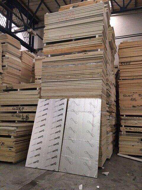 Seconds Insulation Boards 1.2 x 2.4 x 50ml @ £18.00 each NO VAT