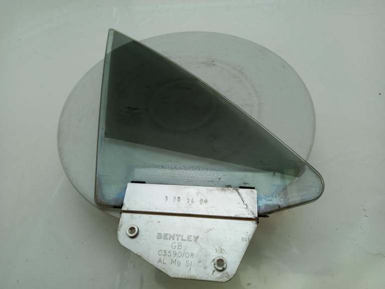 Bentley Continental Gt Quarter Light Window Glass O/S Front