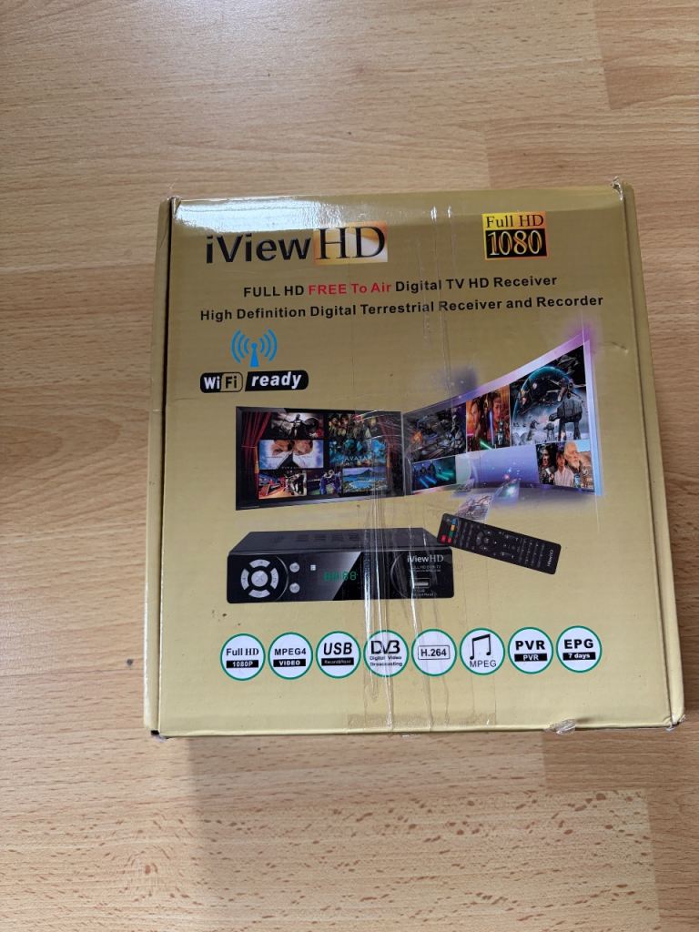 iView HD Full HD Digital TV Receiver & Recorder Box