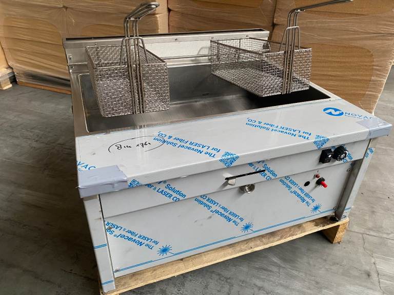 Professional DUTCH Fish Fryers / Frying Range / Fish&Chips - Fish and Chips fryer for Foodtruck