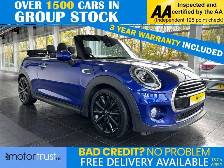 2018 MINI Convertible 1.5 Cooper II 2dr Auto CONVERTIBLE PETROL Automatic