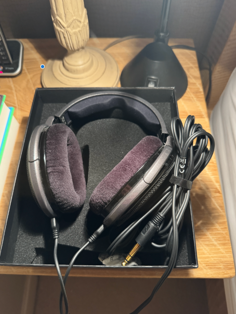 Sennheiser HD 650 Audiophile Open-Back Dynamic Headphones-Grey