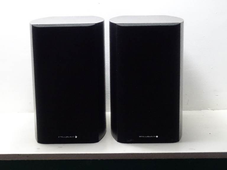 Wharfedale Diamond 9.1 Bookshelf Hi-Fi Speakers Pair Black 100W WORKING (KRY)