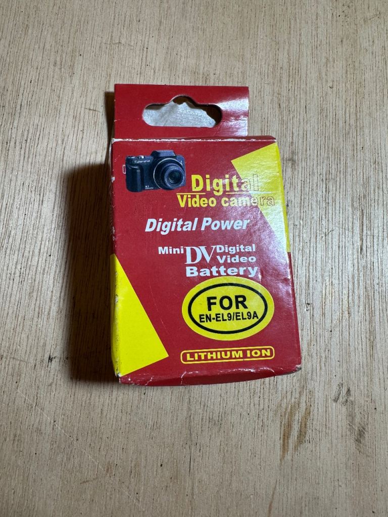 Mini DV Digital Video Battery - for EN-EL9/EL9A