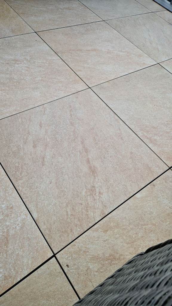 Used Garden Porcelain Slabs - Beige, Good Condition