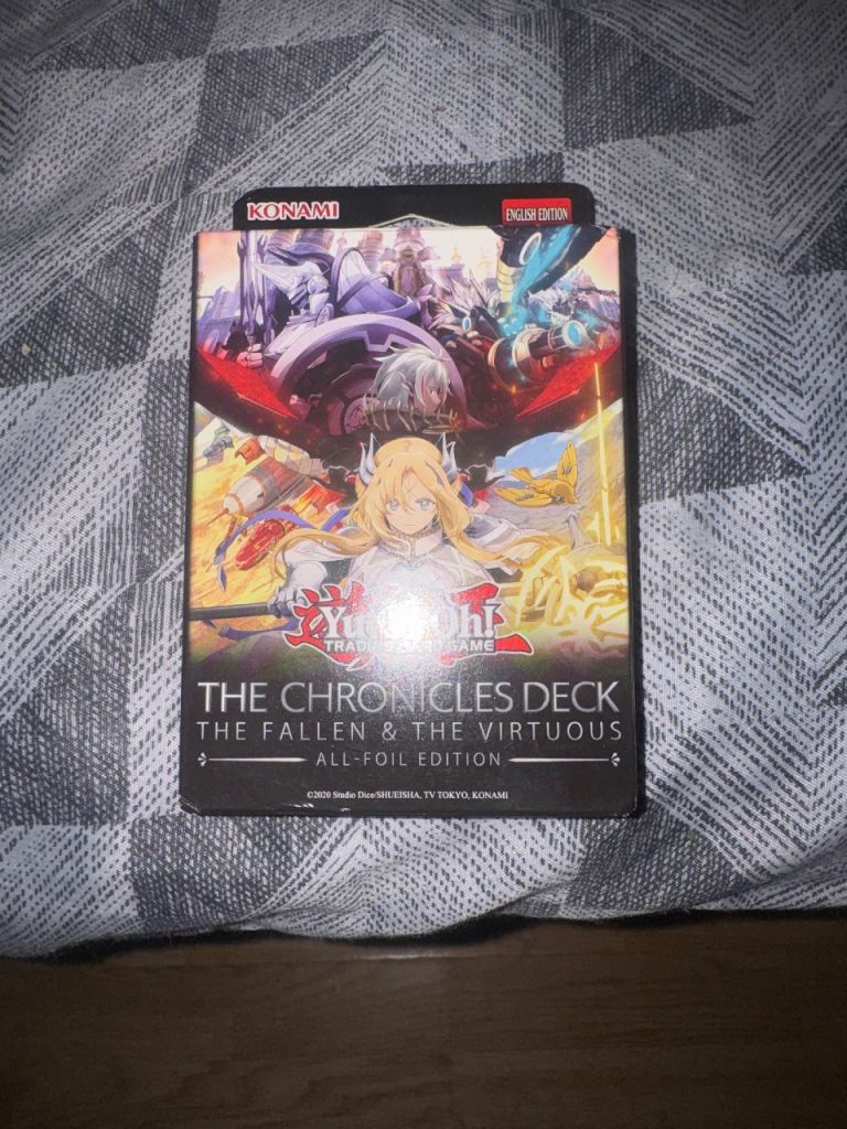Yu-Gi-Oh THE CHRONICLES DECK THE FALLEN AND THE VIRTUOUS