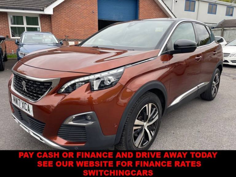 2017 Peugeot 3008 1.2 PureTech GT Line SUV 5dr Petrol EAT Euro 6 (s/s) (130 ps) HATCHBACK Petrol ...