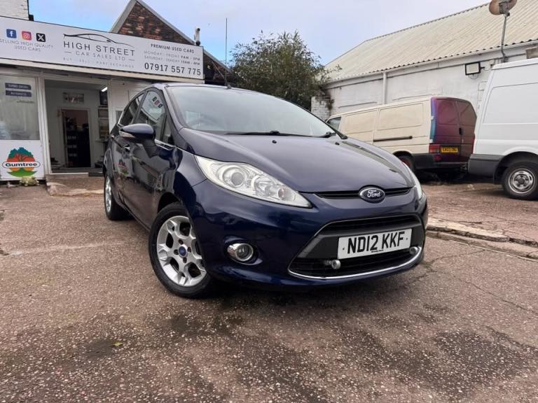 2012 Ford Fiesta 1.25 Zetec 5dr [82] HATCHBACK Petrol Manual
