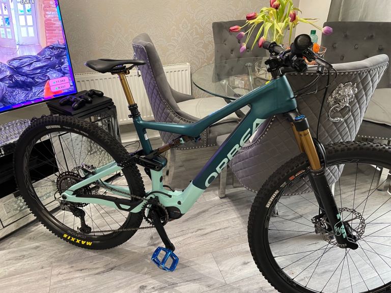 image for Orbea Rise M-LTD 29er Electric Mountain Bike Ice Green/Ocean RRP £9450