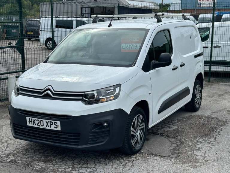 2020 Citroen Berlingo 1.5 BlueHDi 1000Kg Enterprise 100ps PANEL VAN DIESEL Manual