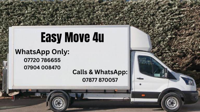 From £40 Man With Van/ Van Hire/ House Removals and waste removals/ Rubbish removal Tower Hamlets