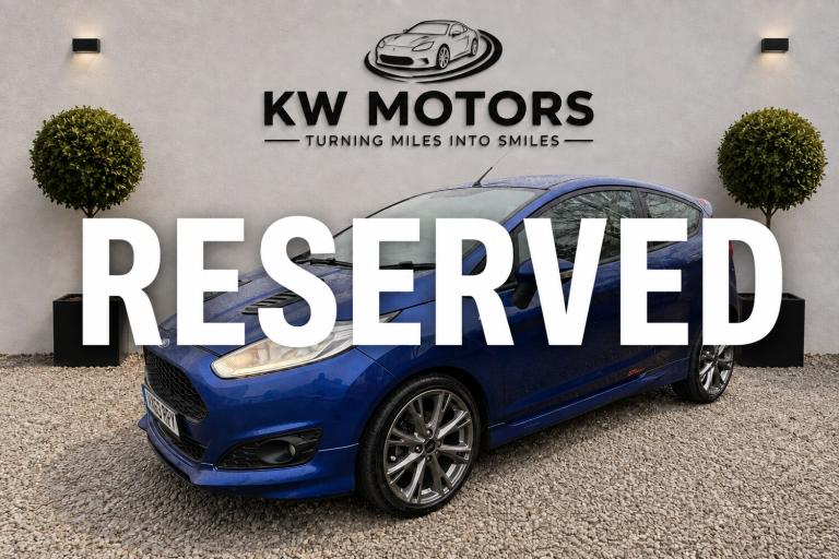 2016 Ford Fiesta 1.5 TDCi ST-Line 3dr HATCHBACK Diesel Manual